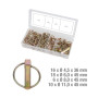 Assortiment de goupilles clips 50 pièces KS TOOLS 970.0550 