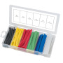 Assortiment de gaines thermo-rétractables 100 pièces KS TOOLS 970.0540 