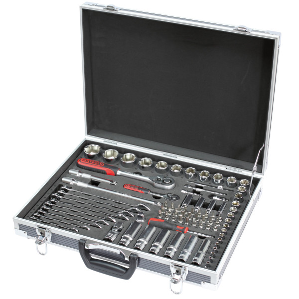 Coffret de douilles et accessoires ULTIMATE 1/4", 1/2'', 83 pièces KS TOOLS 922.0683 