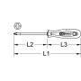 Tournevis pose-vis PHILIPS® PH2 L.175MM KS Tools 911.9002 