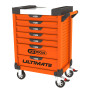 Servante 7 Tiroirs ULTIMATE Orange KS TOOLS 819.0007 