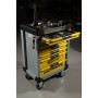 Servante 7 Tiroirs ULTIMATE Jaune et Grise KS TOOLS 814.0007 