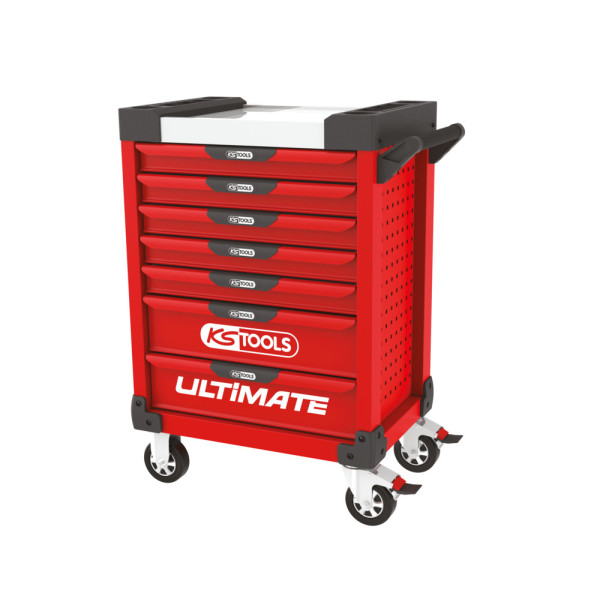 Servante 7 Tiroirs ULTIMATE Rouge KS TOOLS 809.0007 