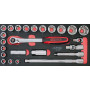 Composition d'outils PL 8 tiroirs pour servante, 354 pièces KS TOOLS 714.0330 