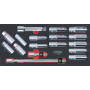 Composition d'outils PL 8 tiroirs pour servante, 354 pièces KS TOOLS 714.0330 