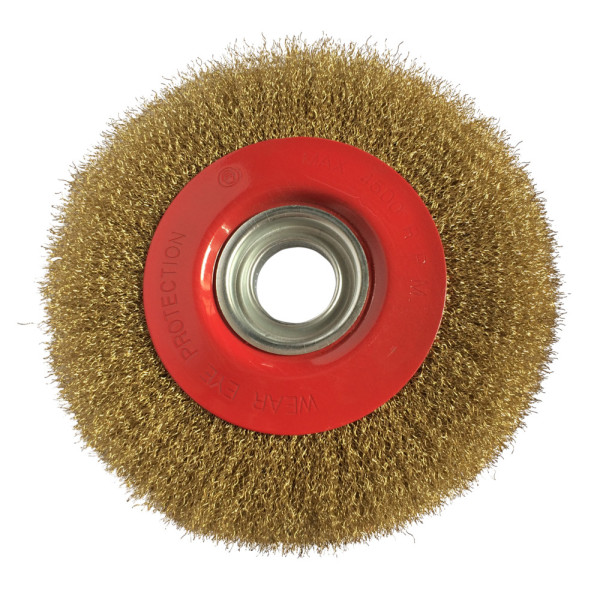 Brosse métallique pour touret 150x20x32 mm KS TOOLS 500.8463 