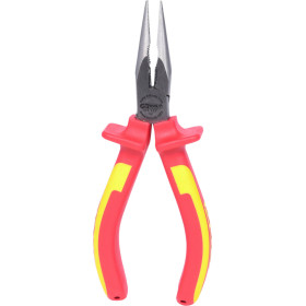 Pince à Bec demi-rond droit Isolé 1000v KS TOOLS 