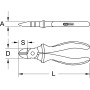 Pince Coupante Isolé 1000v KS TOOLS 