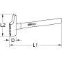 Marteaux de menuisier KS TOOLS 