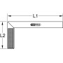 Equerres droites et d'onglet KS TOOLS 