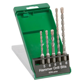 Set de 5 forets béton sds+ 2 taillants Hikoki - 782530 