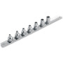 Rack De 7 Douilles 3/8'' Torx Sam Outillage Jtx-J7R