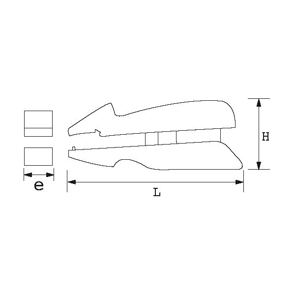 Pince A Denuder Et Coupe Cable 0,5-6 Mm² Sam Outillage 220-5