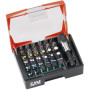 Embout De Vissage 1/4''  - Coffret De 30 Et 1 Porte-Embout Sam Outillage Emb-31C