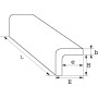 Mordache 125 Mm Aluminium Profile Pour Etau 399 Et 397 Jeu 2 Sam Outillage 399-Mal2