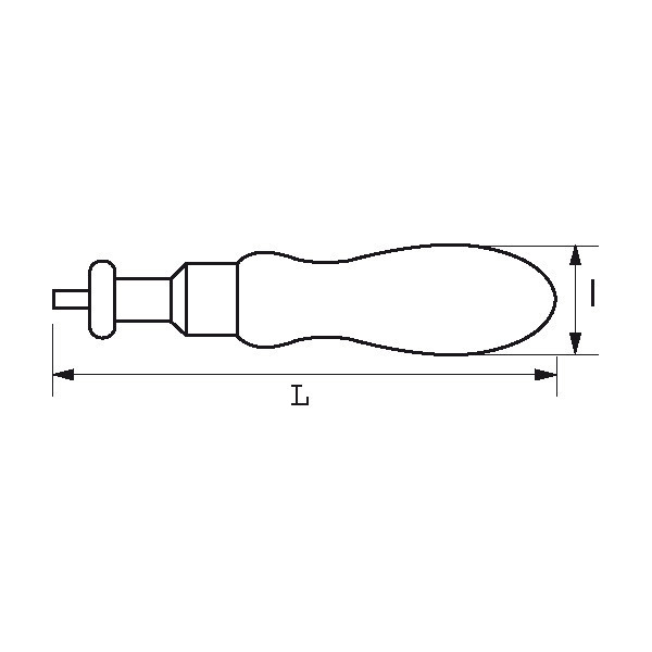 Tournevis dynamométrique réglable et débrayable carré 1/4'' 1-6 Nm SAM OUTILLAGE