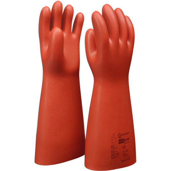 Paire De Gants Composites Isolants 3 En 1 T10 1000V Classe 0 Sam Outillage Z-426-A10