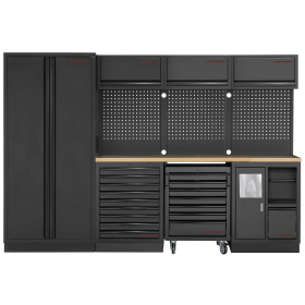 Mobilier d'Atelier 4 éléments MOBILIO Kraftwerk - 3964D-BLK