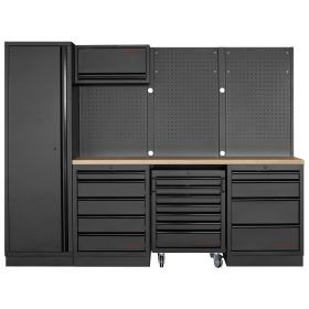 Mobilier d'Atelier 4 Éléments MOBILIO BLK Kraftwerk - 3964K-BLK-016