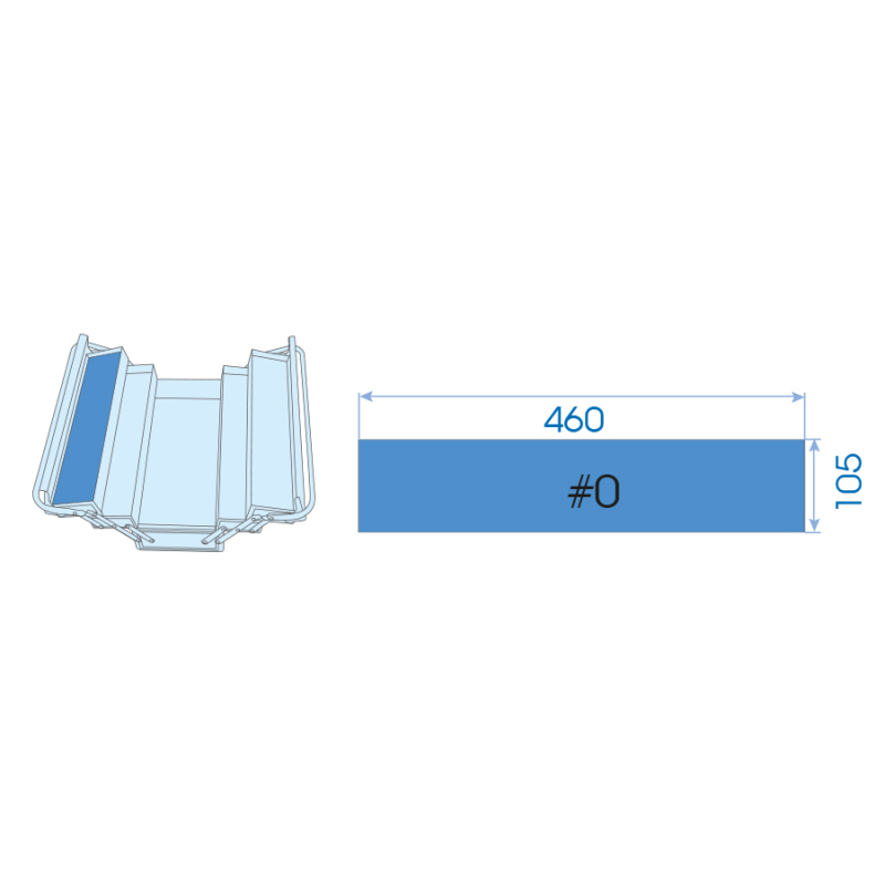 Module Mousse + Pp 3 Pièces Pinces King Tony - 940203GPE